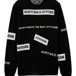 Izzue Gratitude Is Attitude Long Sleeve Sweatshirt